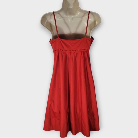 The Limited Size 0 Red Cocktail Evening Party A Line Dress - Picture 3 of 7